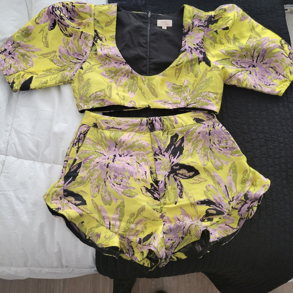 Camila Coelho 2 piece top and short